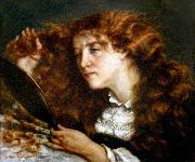 Gustave Courbet La belle Irlandaise (Portrait of Jo) oil painting on canvas